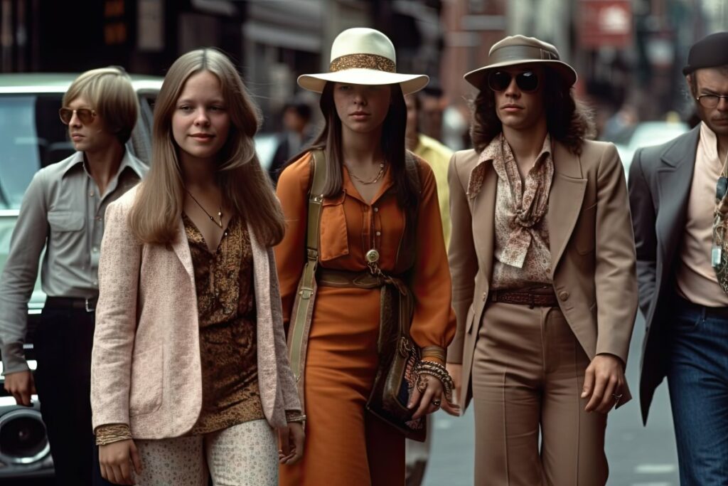 70er Jahre Mode